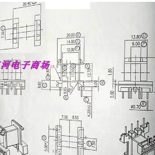变压器磁芯电源变压器磁芯骨架