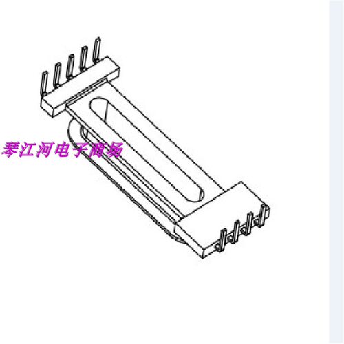 EDR2809磁芯骨架 变压器磁芯骨架立式5+4针L脚   磁芯骨架BOBBIN