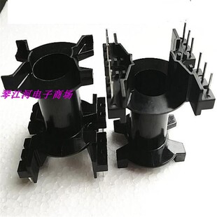 高频变压器磁芯骨架PQ3535磁芯加骨架立式6+6针电木骨架