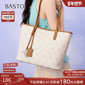 托特包高级质感时尚 百思图2025秋季 商场新款 通勤单肩包女TY045CX5