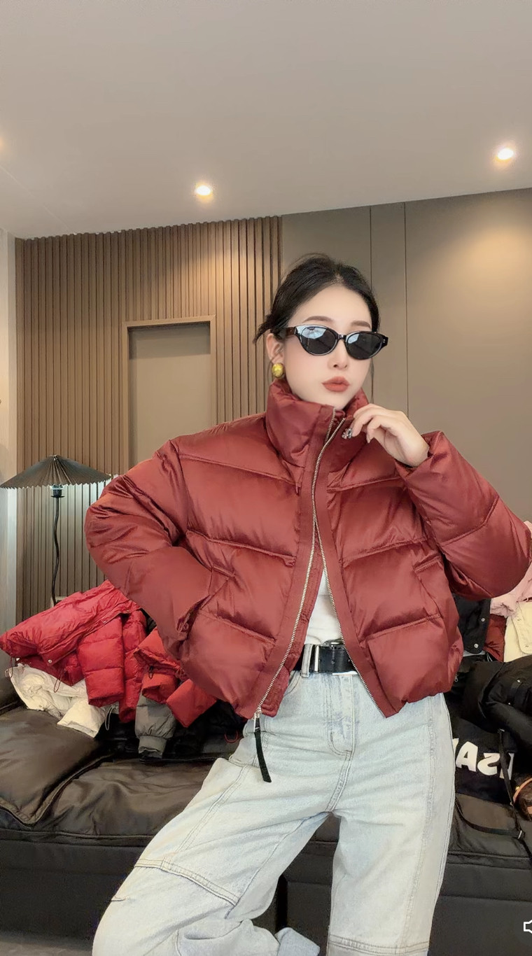 欧洲站小个子棉服外套女潮款长袖立领纯色拉链时尚宽松短款棉衣,女装/女士精品,棉衣/棉服,淘宝优惠券,粉丝福利购,淘宝优惠卷