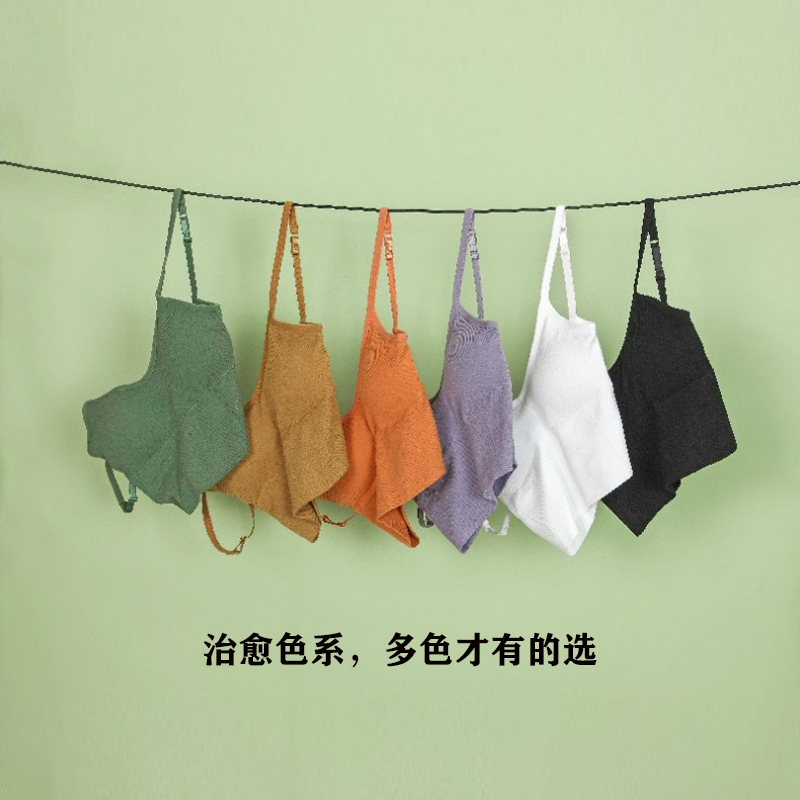 带胸垫夏季夏季吊带背心
