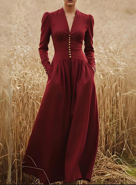 2026 New Fashionable Women's Slimming Waist Party Dress