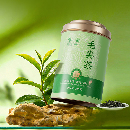 狮峰牌特级毛尖100g罐装