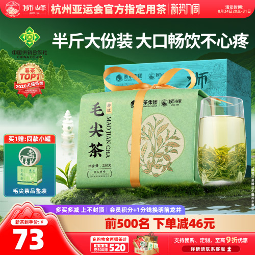 狮峰牌特级毛尖纸包250g