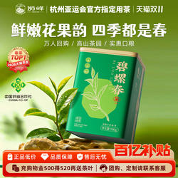 2026新茶狮峰牌碧螺春明前特级春绿茶叶自己喝浓香100g官方旗舰店