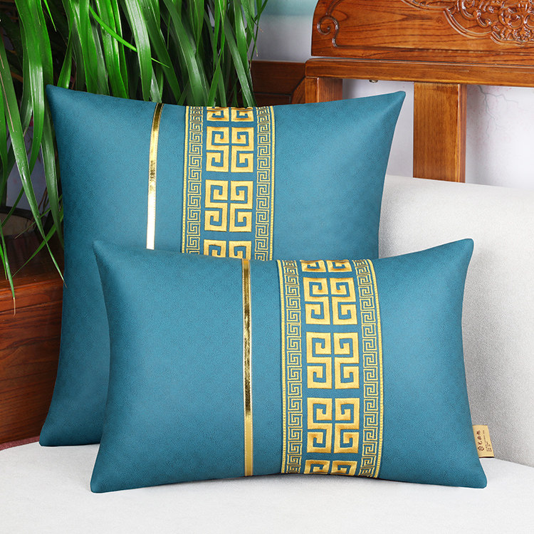 新中式刺绣科技布抱枕现代简约沙发靠垫客厅卧室轻奢靠背可定制,居家布艺,靠垫/抱枕,淘宝优惠券,粉丝福利购,淘宝优惠卷