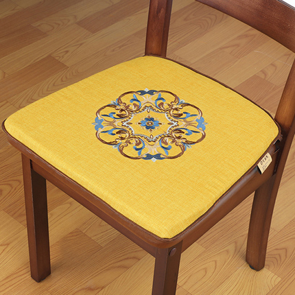 艺必旭新中式红木椅子坐垫太师椅圈椅实木垫沙发餐椅茶桌凳子椅垫