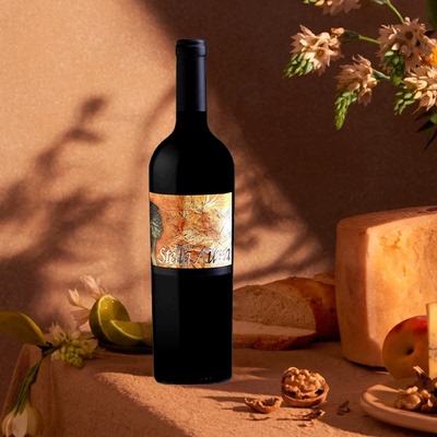 智利原装原瓶进口十八罗汉出品Quebrada金殿沙特拉干红葡萄酒2014