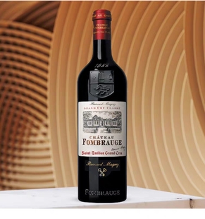 法国原装进口AOC红葡萄酒梅洛波尔多右岸列级庄芳宝fonbel 2017年