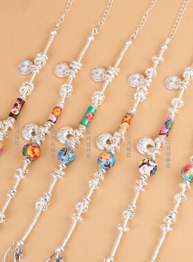 新款手工S925十二月花神时尚手链