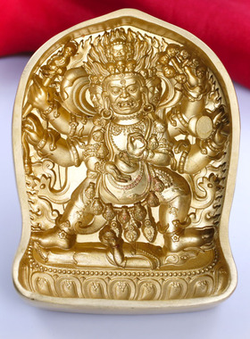 六臂玛哈嘎大黑天制作擦擦模具