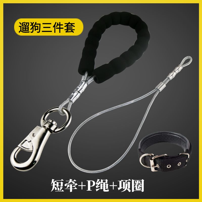 狗狗短款牵引绳中大型犬