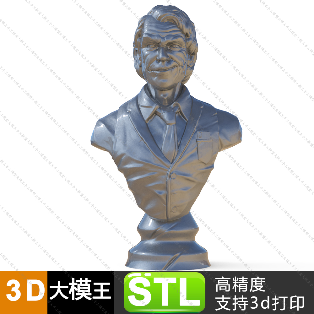 TheJoker胸像三维模型数据头像数据半身像模型STL3D打印数据模型