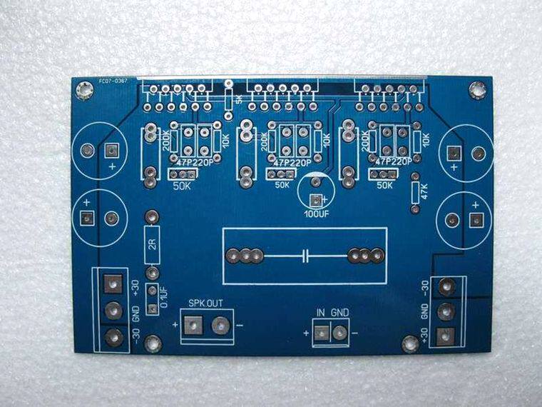 （参考乐林 LM3886 X 3并联电路）150W  并联式单声道PCB空板