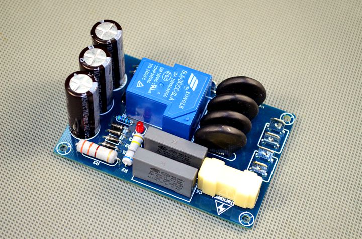 甲类功放软启动板成品板