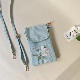 斜挎刺绣拉链手机包小清新棉麻复古斜挎mini小包休闲白搭日常文艺