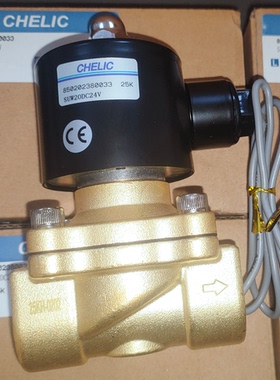 原装气立可CHLEIC二口阀直动式电磁阀SUW10DC24V/SUW15A2 SUW20D2