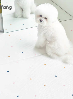 小马丨韩国dfang宠物垫防水防滑保护关节狗狗耐咬凉席地垫睡垫