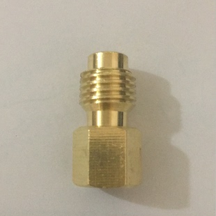 内1 R134A汽车空调制冷剂转换接头 2ACME ADAPTER 外螺纹1 4SAE