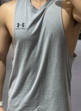 UA安德玛春夏Sportstyle男子无袖宽松训练运动T恤舒适透气1329286