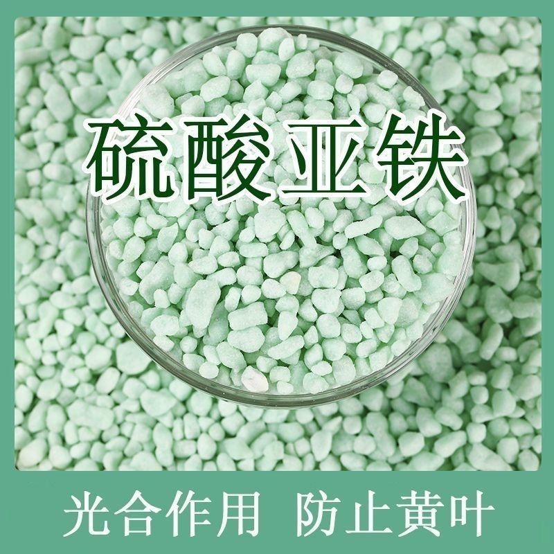 硫酸亚铁花肥料喜酸植物米兰栀子花茶花杜鹃桂花水溶肥防黄叶家用