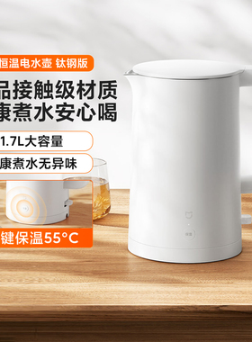 小米米家恒温电水壶钛钢版家用
