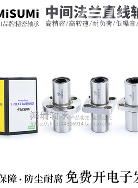 进口中间型椭圆法兰直线轴承LHMCD/LHMCDM6/8/10/12/13/16H/L/G