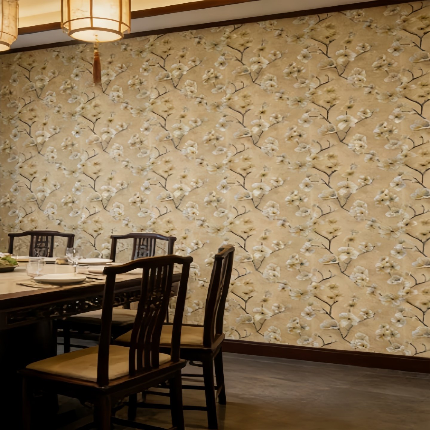 宋式美学墙纸自粘新中式复古背景墙壁纸柜子改造家具翻新贴纸防水,家居饰品,软装墙贴,淘宝优惠券,粉丝福利购,淘宝优惠卷