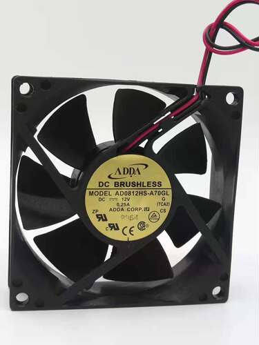 台资ADDA 8025 12V 0.25A AD0812HS-A70GL   机箱 电源散热风扇