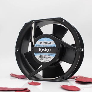 包邮全新台湾KA1725HA2滚珠轴承17251KAKU卡固AC220V散热风扇