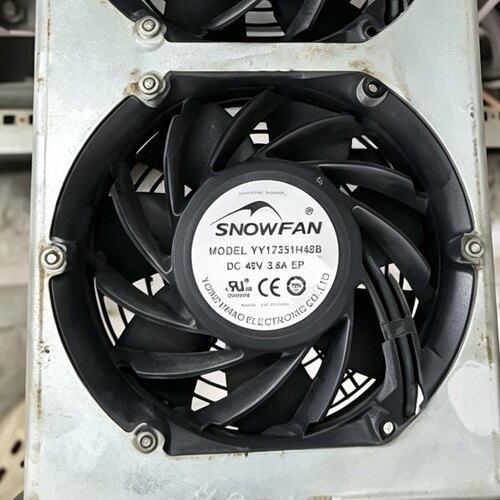 SNOWFAN原装YY17251H48B 48V 3.6A 17050 17CM机箱大风量散热风扇