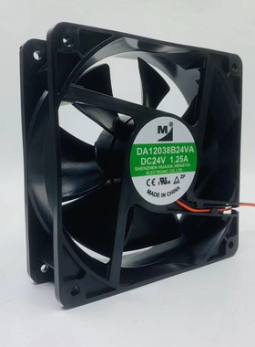 原装 DA12038B24VA 24V 1.25A 12038 12CM 变频器 散热风扇