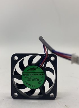 全新ADDA AD0412HX-K96 4006 4CM 12V 0.08A 超薄静音散热风扇