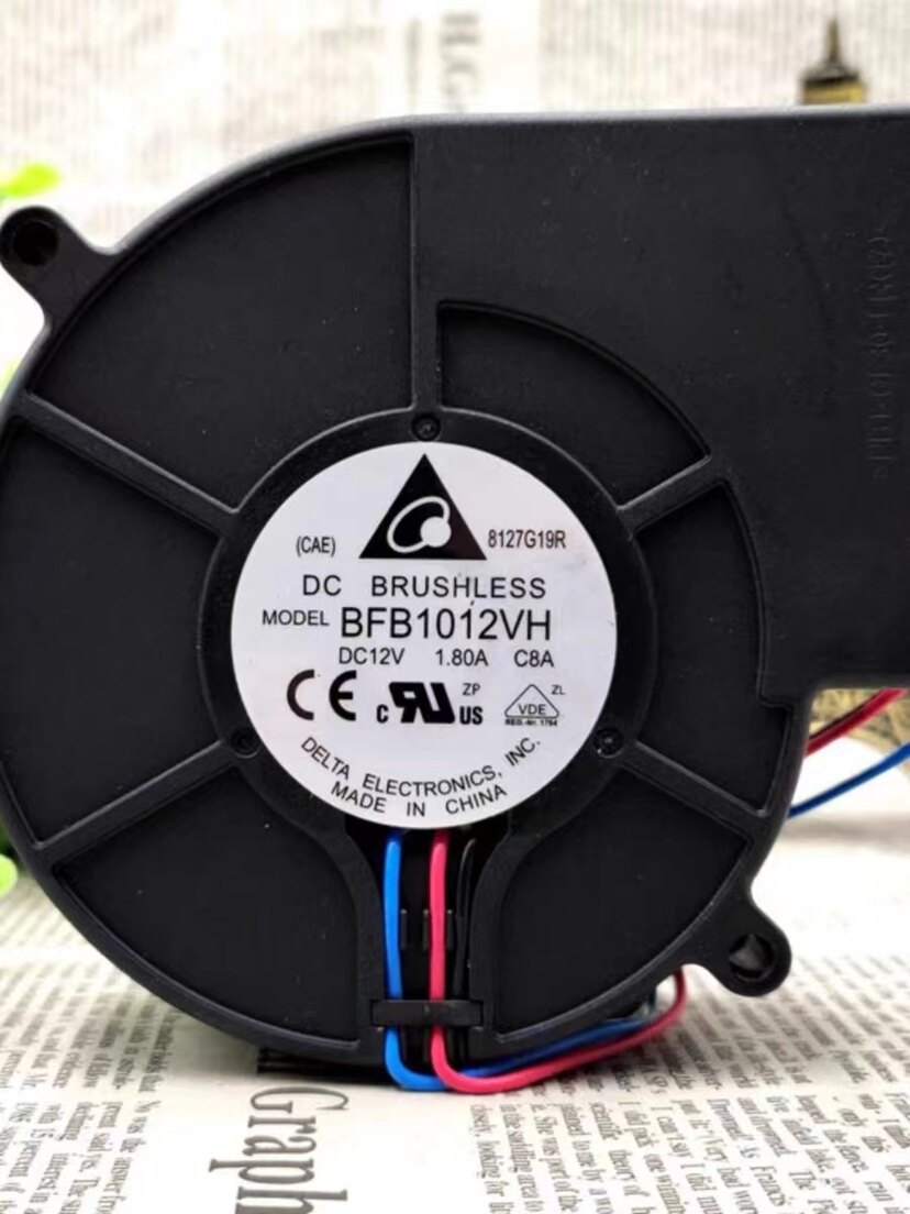 台达BFB1012H/HH/VH/EH/UH/M 9733 12V 涡轮鼓风机烧烤炉抽风风扇