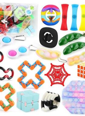 Anti Stress Fidget Toys Finger Figet Spiner Popit Pop It1