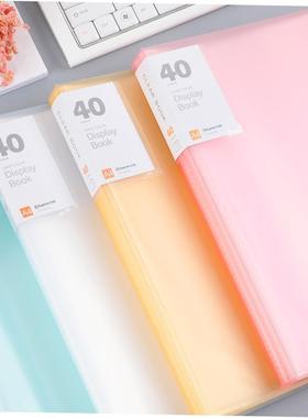 a4 clear book display file文件夹 document folders 资料夹透明