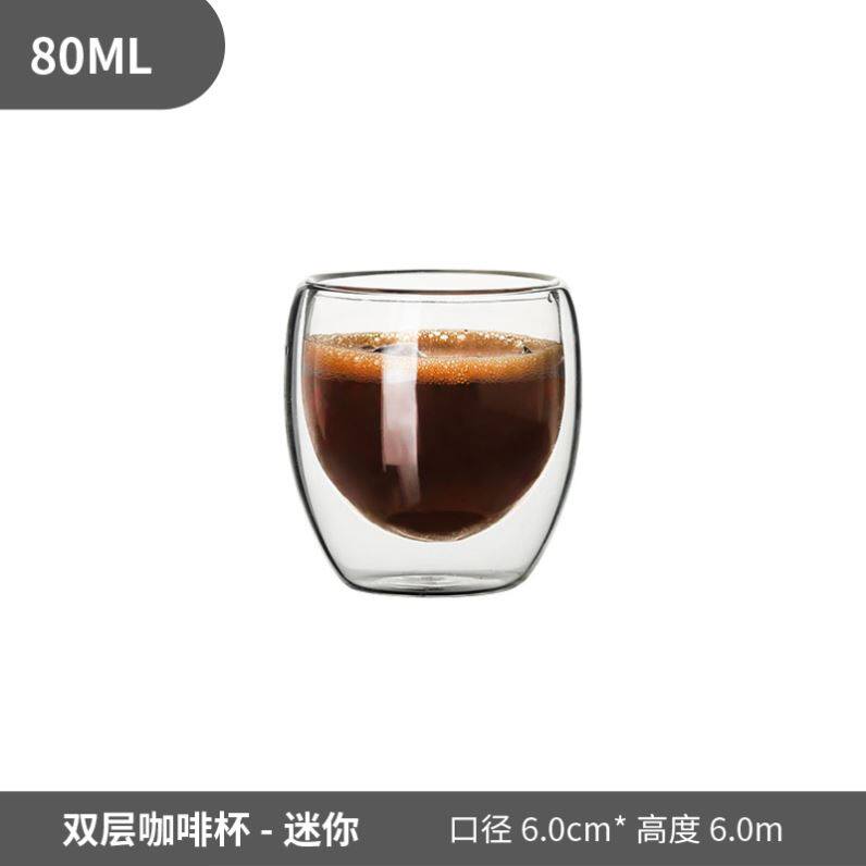 Water glass mug Coffee Cup Set Heat-resistant Double Handle