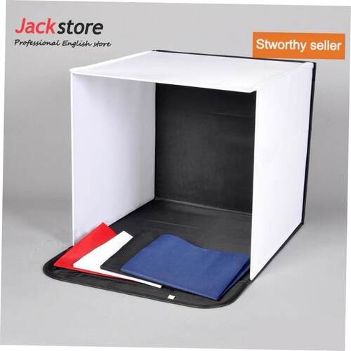 60cm photo light box studio light tent square shooting cube