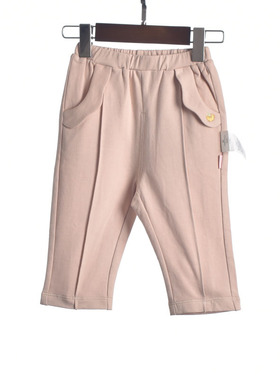 【徐】139462英系列YS库存上新春秋女童纯棉松紧腰休闲裤