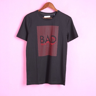 休闲圆领套头短袖 夏季 米系列134MCT168库存男士 T恤 徐08