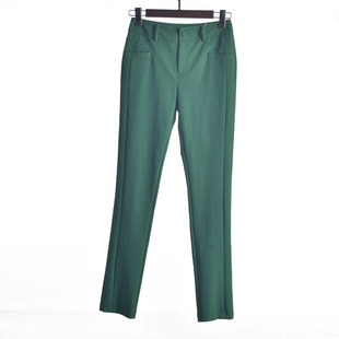 徐 中腰修身 瑕疵 179769杭派库存春秋女装 通勤显瘦小脚裤 包邮