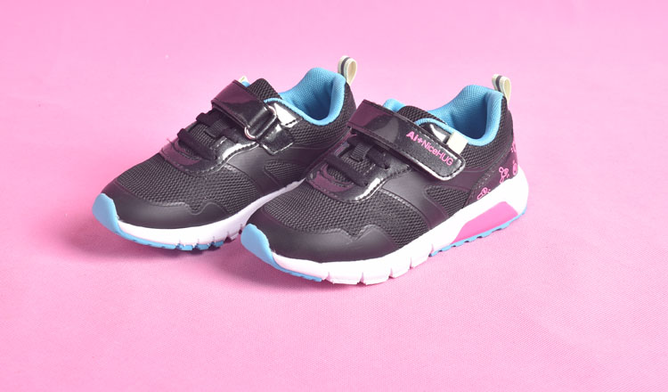 【徐07】A系列152AB*095库存春秋女童透气网眼休闲跑鞋