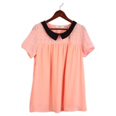 上衣 宽松肥大孕妇装 徐08 104SYMM090库存剪标上新夏套头短袖