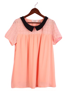 【徐08】104SYMM090库存剪标上新夏套头短袖宽松肥大孕妇装上衣