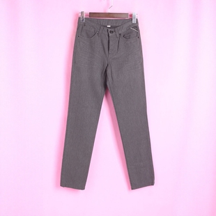 中腰灰色直筒长裤 男士 杰系列JKQS147857库存春秋季 子 徐08
