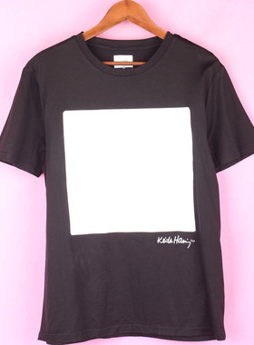 【徐08】思系列SLD118294男式夏季套头圆领短袖黑色T恤衫上衣