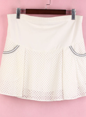 【徐08】100SYMM140上新库存剪标女春秋休闲拼接白孕妇百搭半身裙