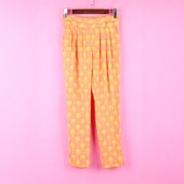 徐08 花色聚酯纤维裤 102TPN372标女春夏秋季 休闲裤 子 新款