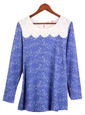 【徐08】104SYMM012剪标上新女春秋孕妇装长袖拼接休闲T恤上衣